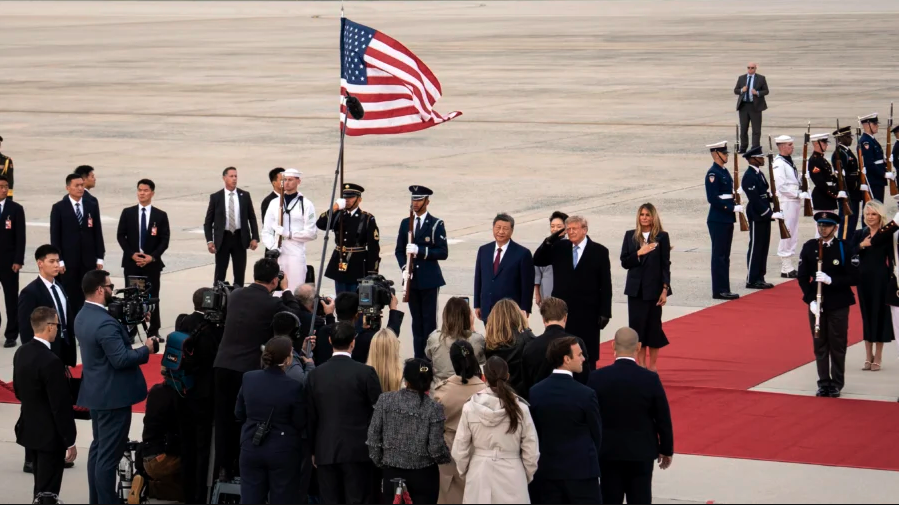 Trump Welcomes Xi to Washington as U.S.–China Tensions Take Center Stage