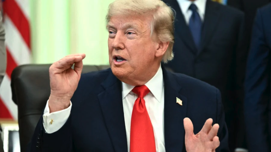 President Donald Trump speaks before signing a proclamation in the Oval Office of the White House on June 11, 2026. (Kent Nishimura/AFP via Getty Images)